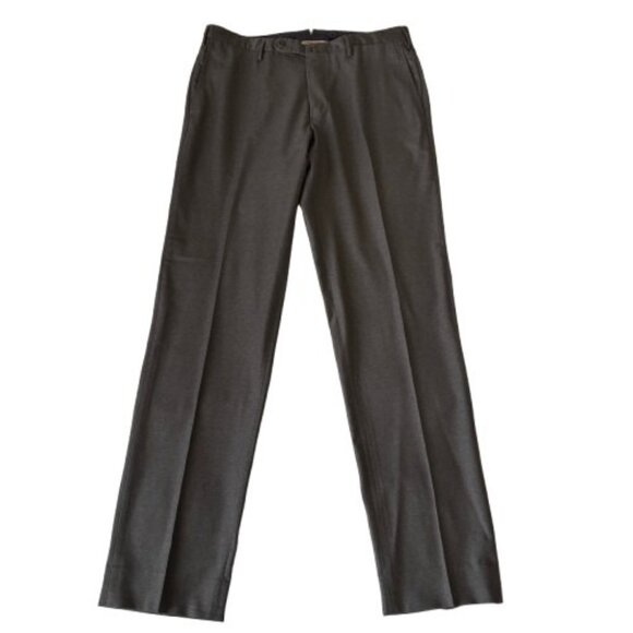 Incotex Classic Fit Super 150 Grey Trousers, - Picture 1 of 6